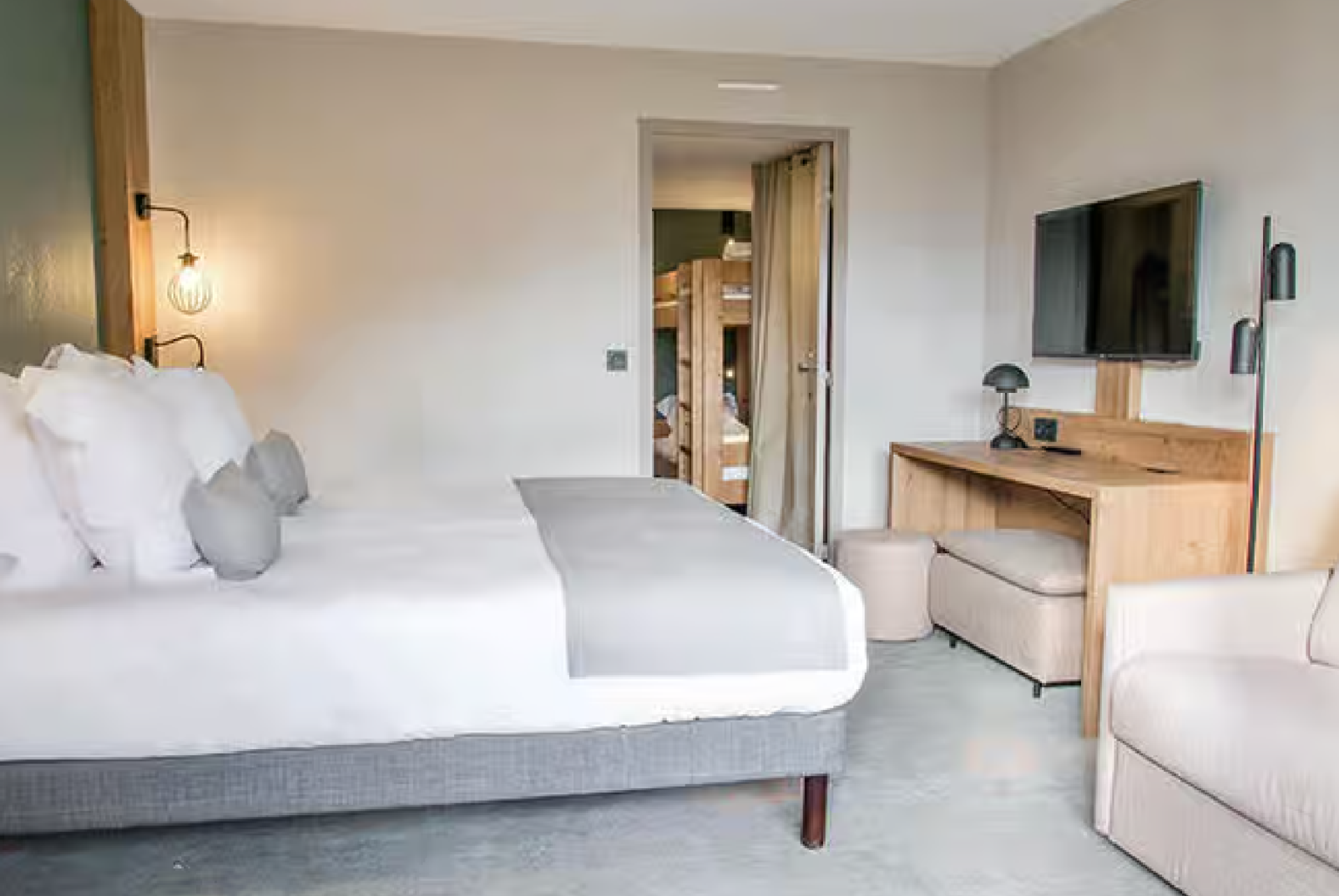 Kamer Deux Alpes family room 5p