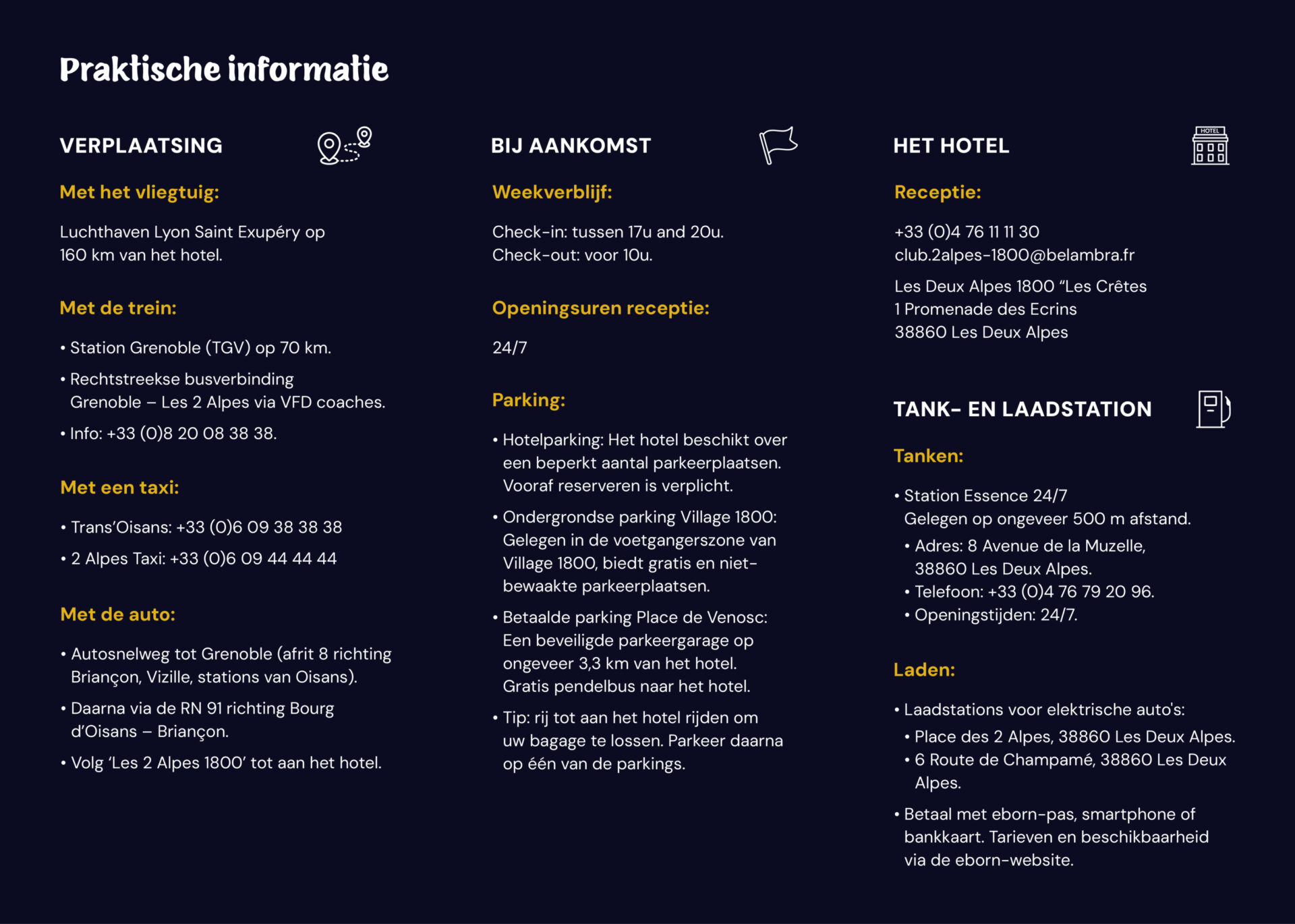 Les Deux Alpes prakinfo