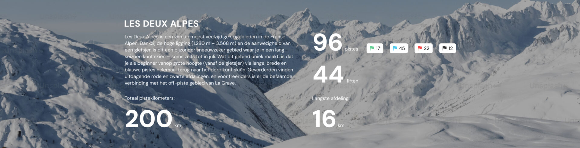 Les Deux Alpes skigebied