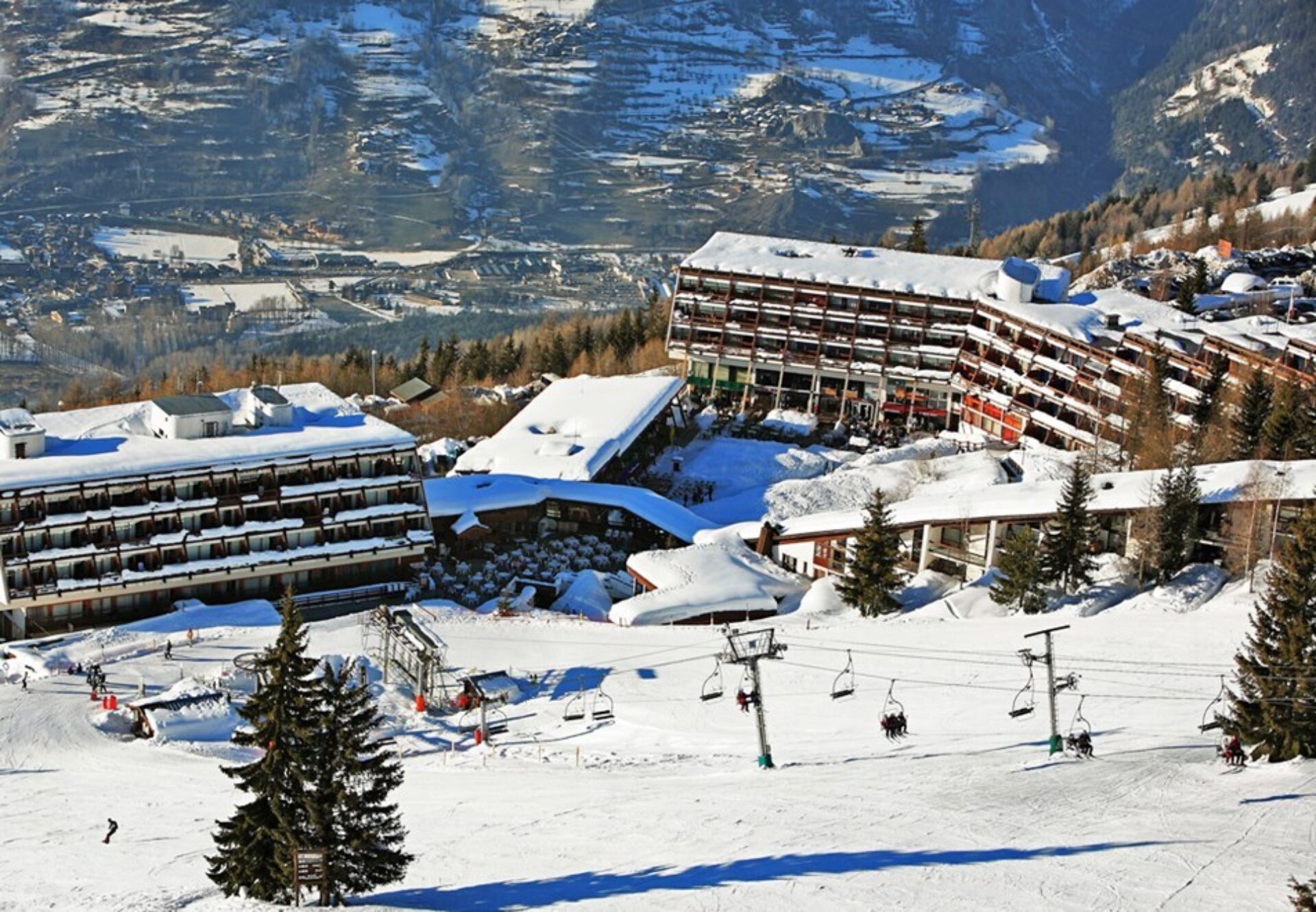 Les arcs 1600 view